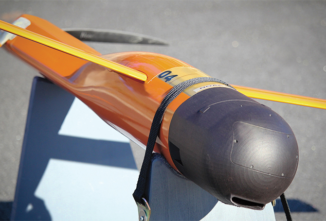 Enlargeable photo of advanced NOAA weather drone