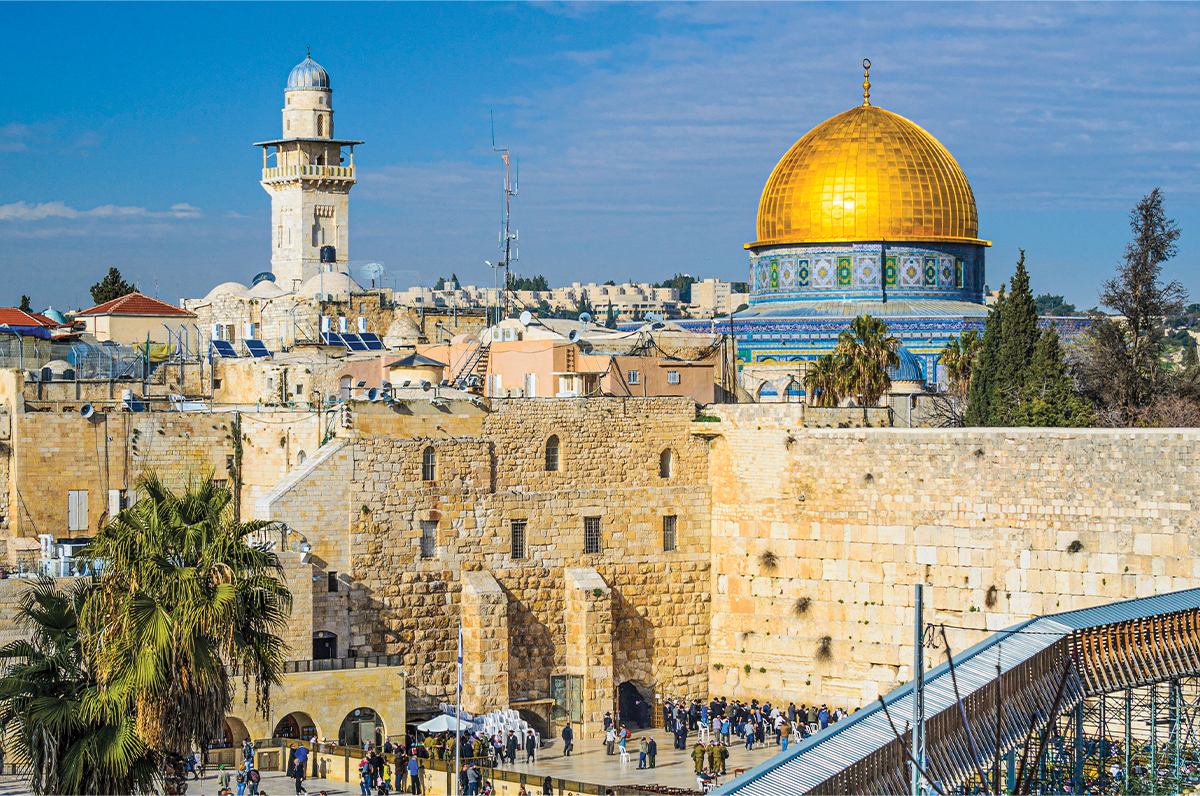 Photo of Jerusalem from a bird&apos;s eye view