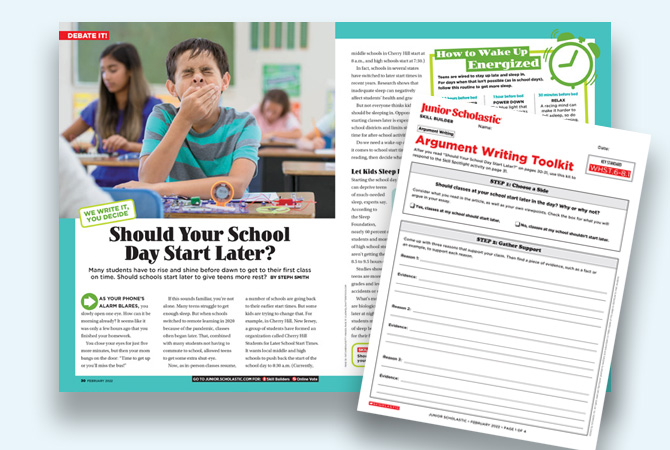 a debate article and argument writing toolkit